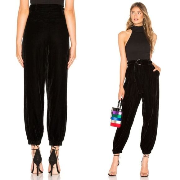 NWT Tularosa Revolve Melina Velvet Jogger … - Picture 1 of 2